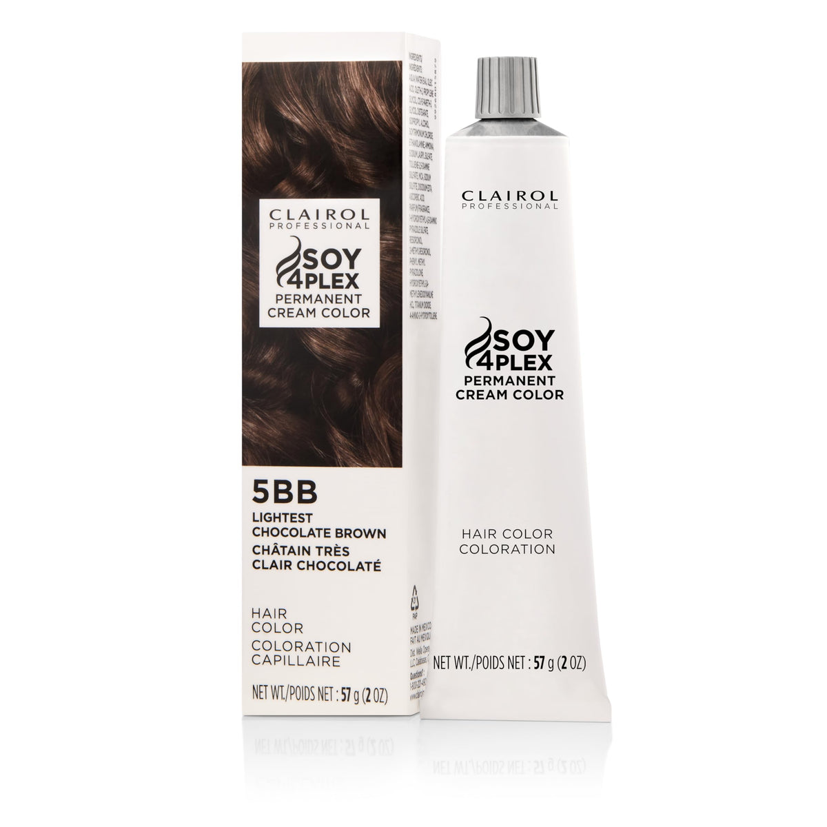 Clairol Professional Crème Permanente 66g vue avant avec embout de distribution