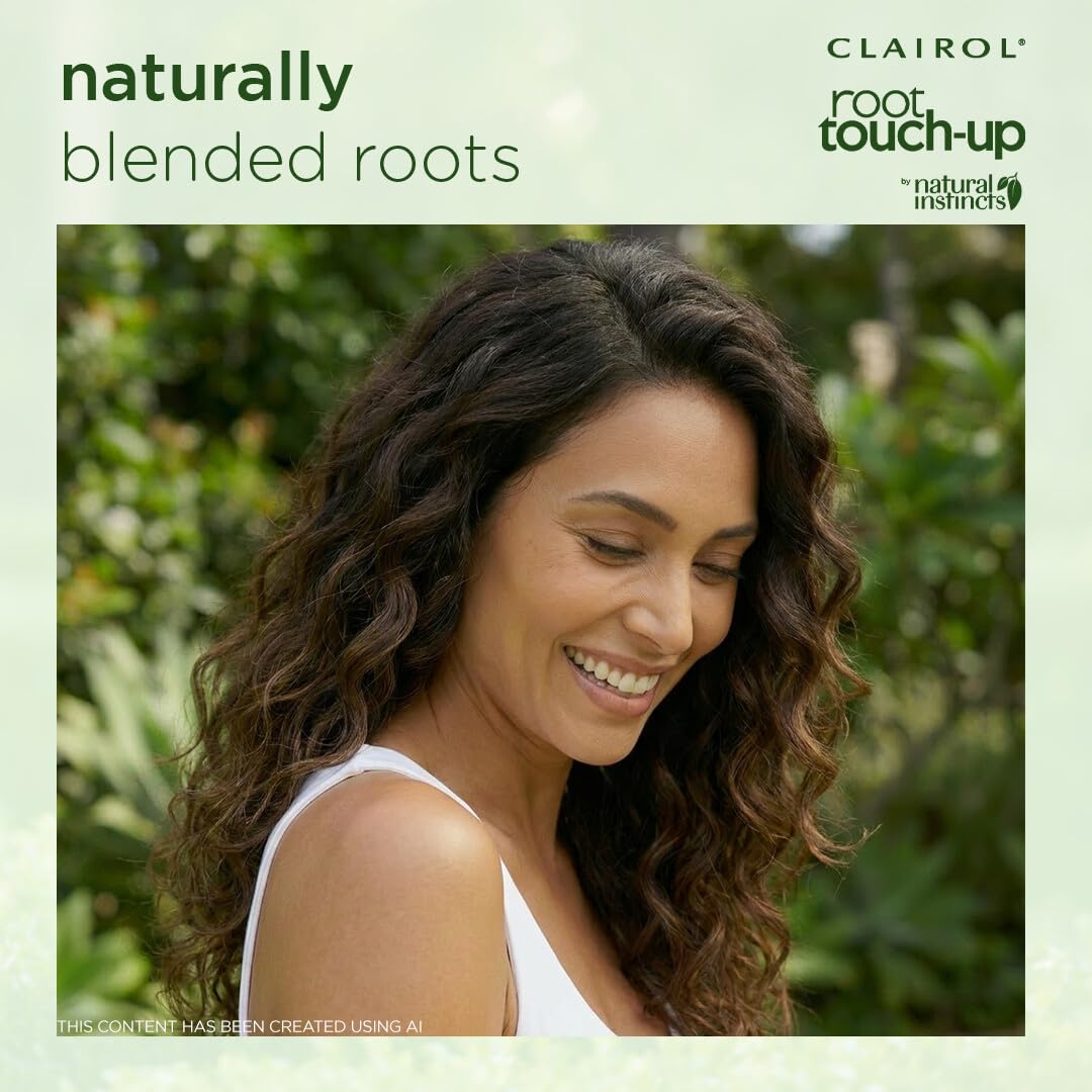 Clairol Racines Touch-Up 68g couleur noire vue arrière