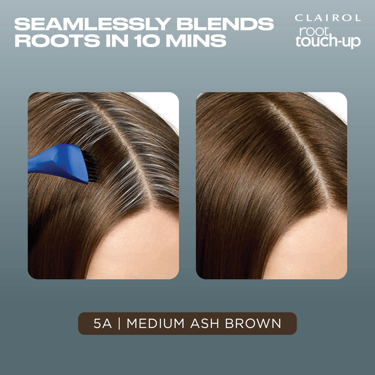 Clairol Root Touch Up 5A Brun Cendré, mélange dans le bol