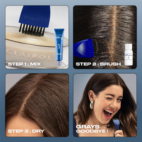 Clairol Root Touch-Up avec pinceau et bol