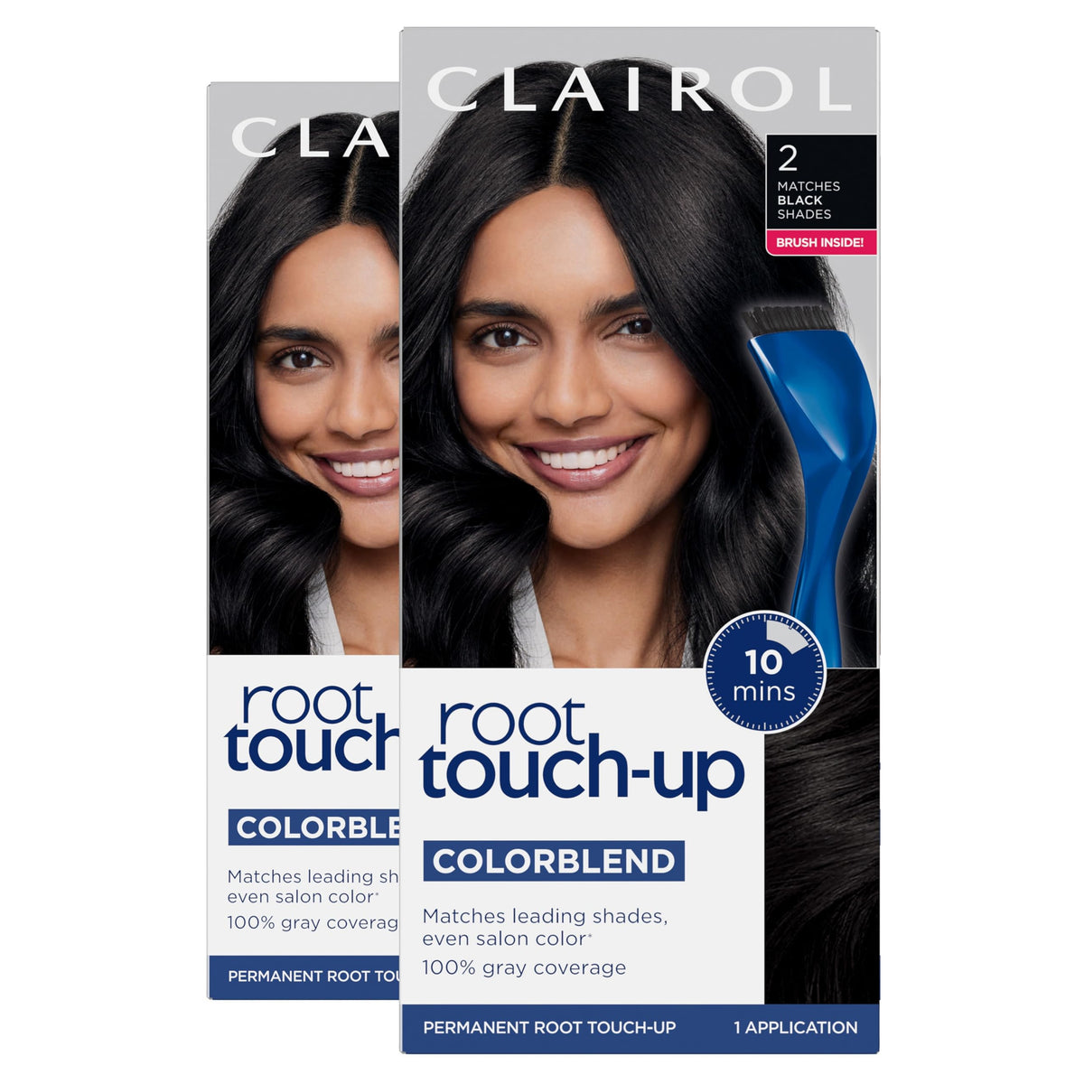 Clairol Root Touch-Up Kit 2 Noir vue de face