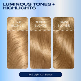 Clairol Teinture 9A Blond Cendré échantillon de couleur