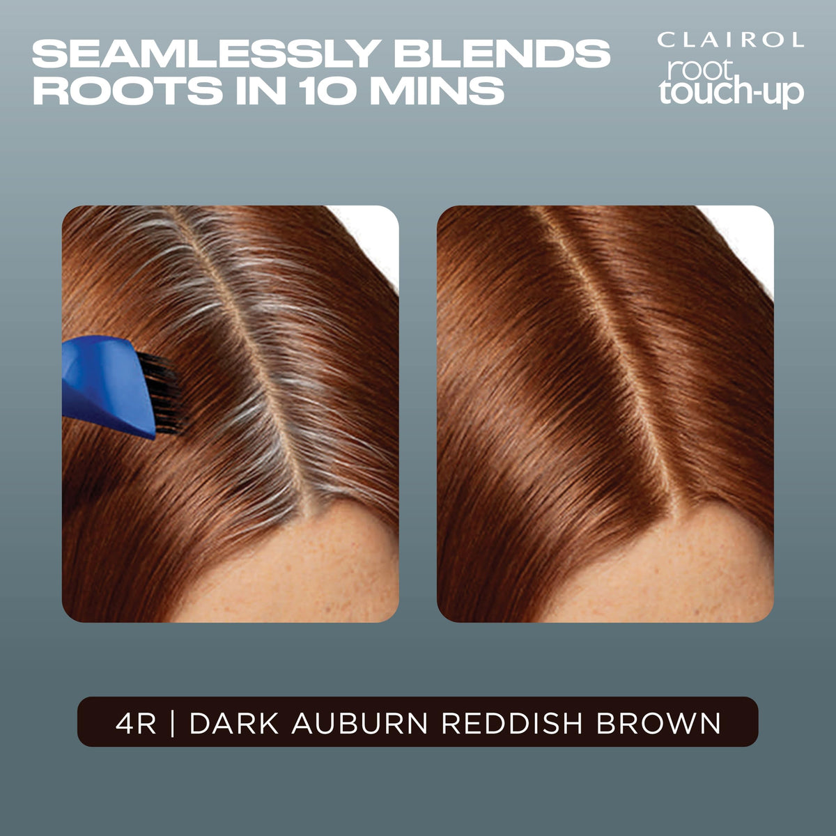 Clairol Touch-Up Racine 4R Brun Auburn mélange pour application