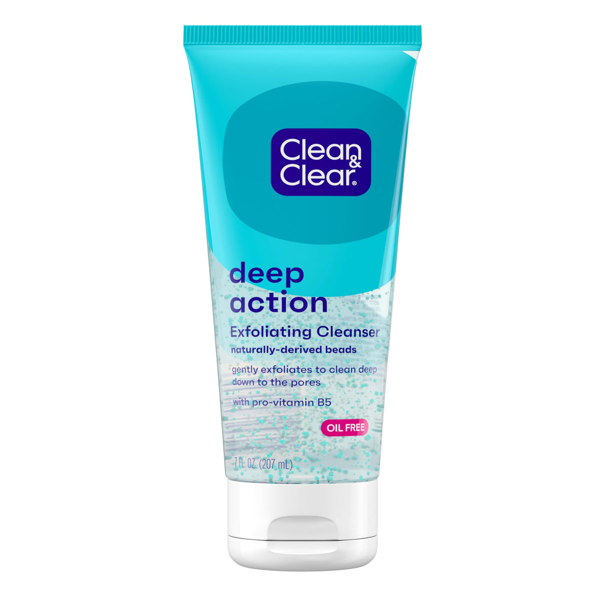 Clean & Clear Exfoliant Visage tube de 7 fl oz vue avant