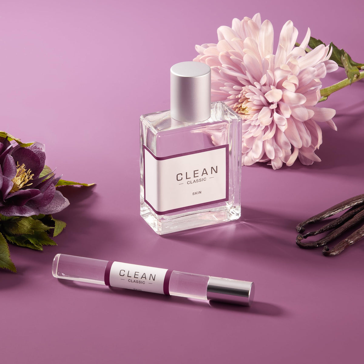 CLEAN Eau de Parfum Skin 60mL flacon ouvert avec vaporisateur