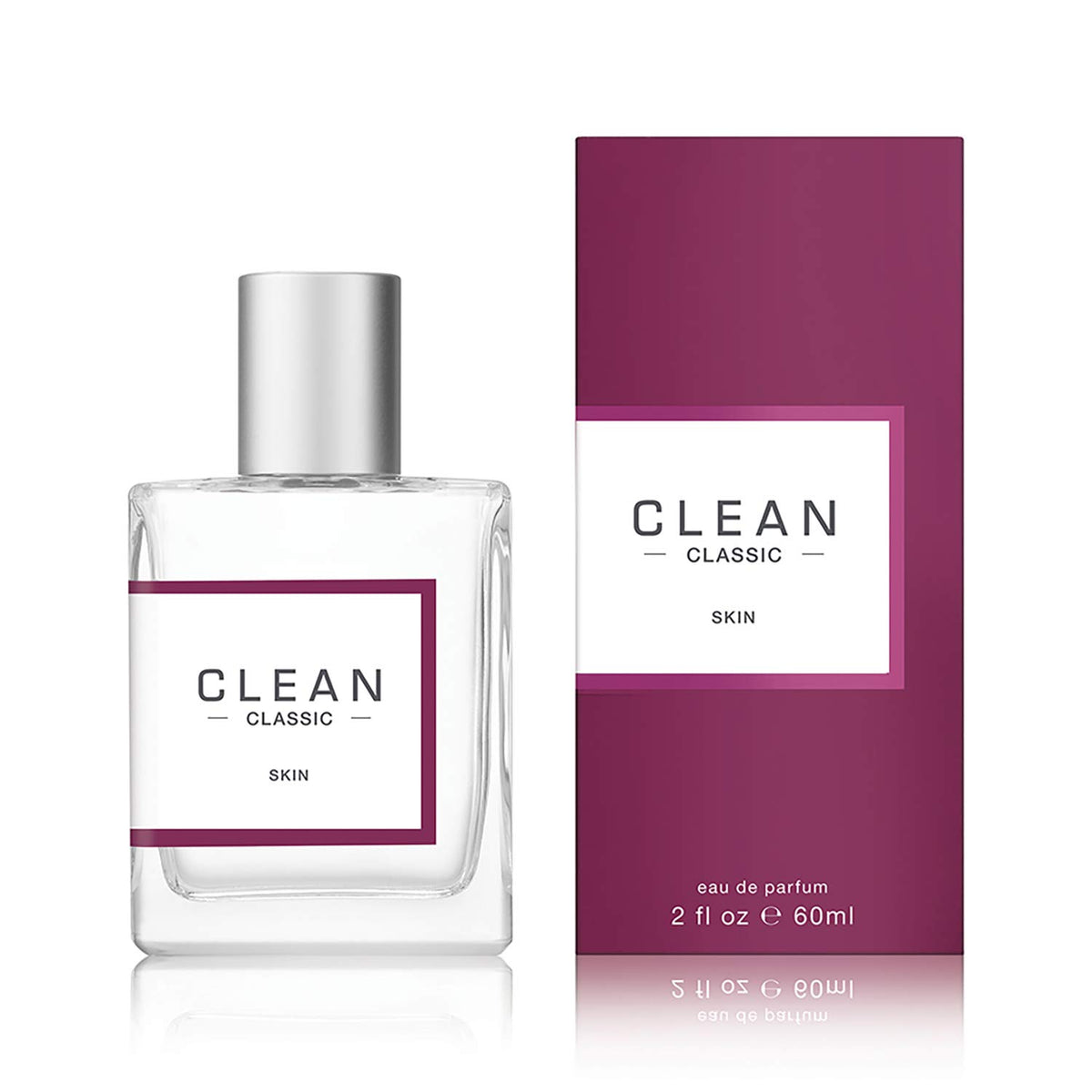 CLEAN Eau de Parfum Skin 60mL flacon sur un fond neutre