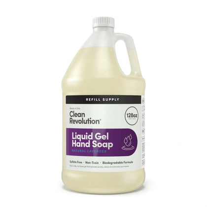 Clean Revolution gel lavant pour les mains 128 Oz vue avant