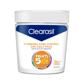 Clearasil lingettes nettoyantes 5-en-1 paquet avant