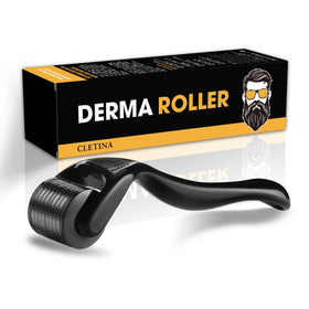 CLETINA Derma Roller 540 Titane vue de face avec surface lisse