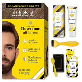 CLEVERMAN Teinture pour Cheveux et Barbe Blond Foncé 7.01, vue avant
