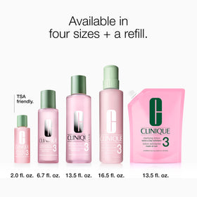 Clinique Clarifying Lotion 3 avec d'autres produits de beauté