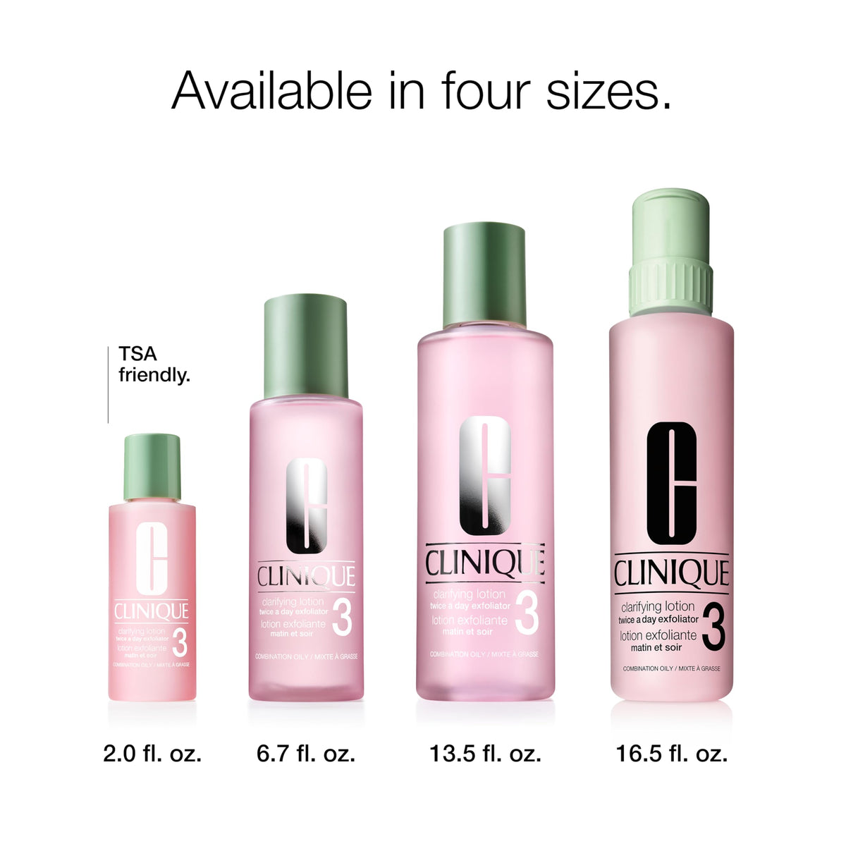 Clinique Clarifying Lotion 3 en utilisation quotidienne