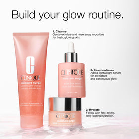 Clinique gel nettoyant exfoliant avec bioferment d'aloe vera