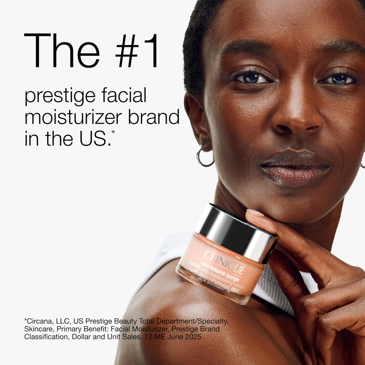 Clinique Moisture Surge 100H avec accessoires de beauté