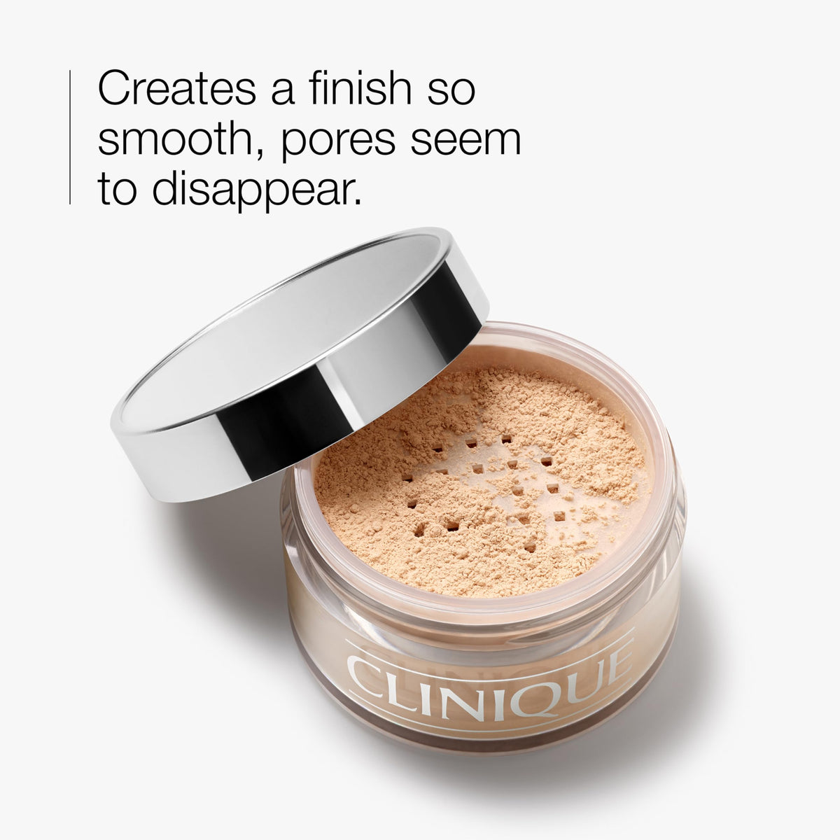 Clinique Poudre Fixante Libre application au pinceau