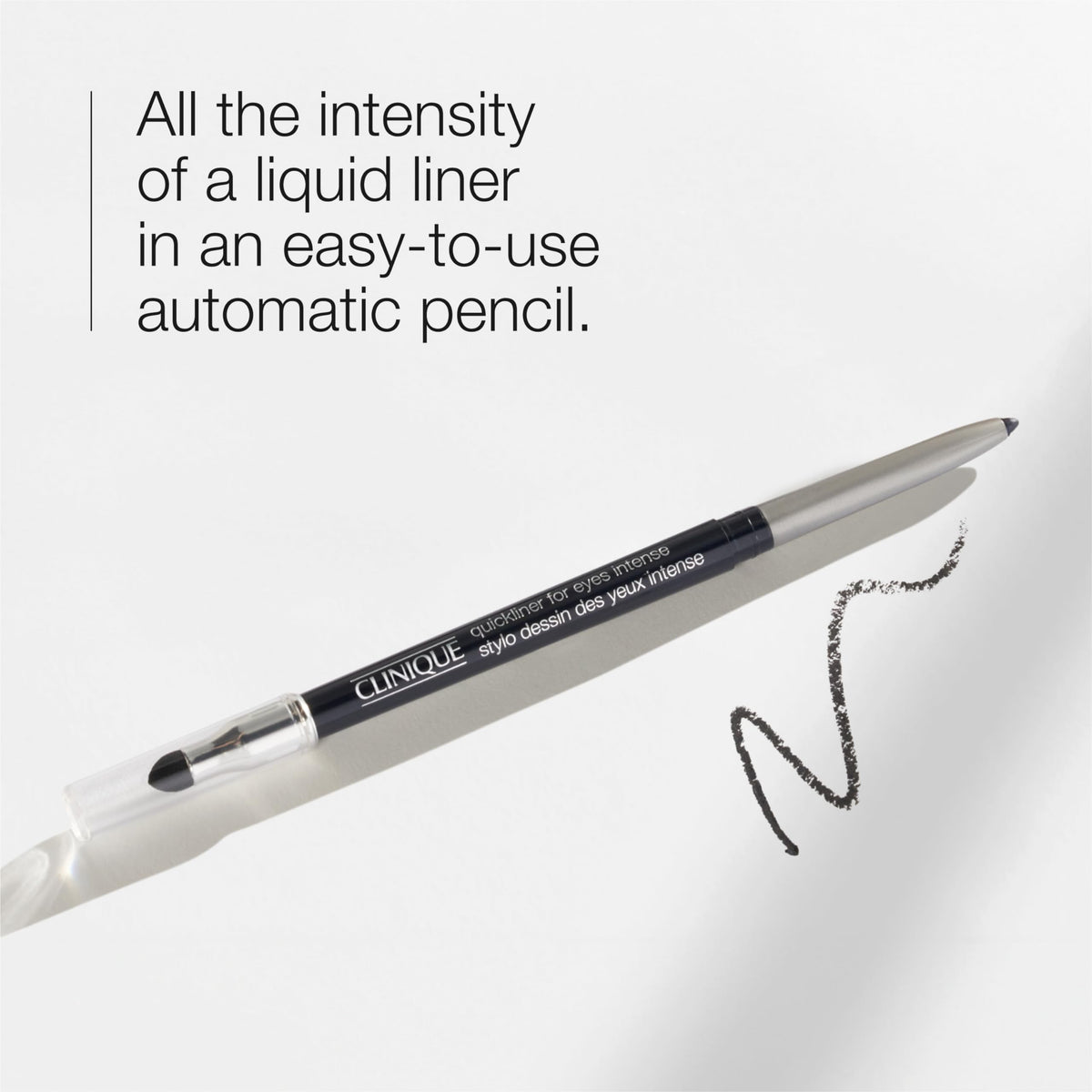 Clinique Quickliner Pour Yeux Intense crayon eyeliner prune avec embout estompeur
