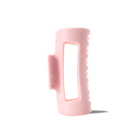 Clip à cheveux Mello moyen rose vue de face