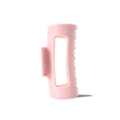 Clip à cheveux Mello moyen rose vue de face