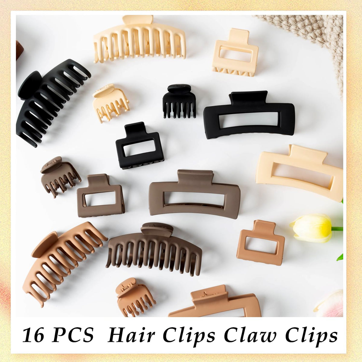 Clip à griffes FDBJulyy sur cheveux épais