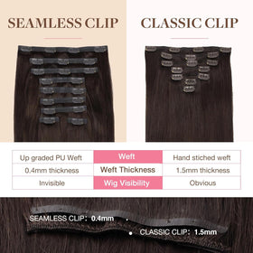 Clip des extensions GOO GOO, design en silicone pour un confort optimal