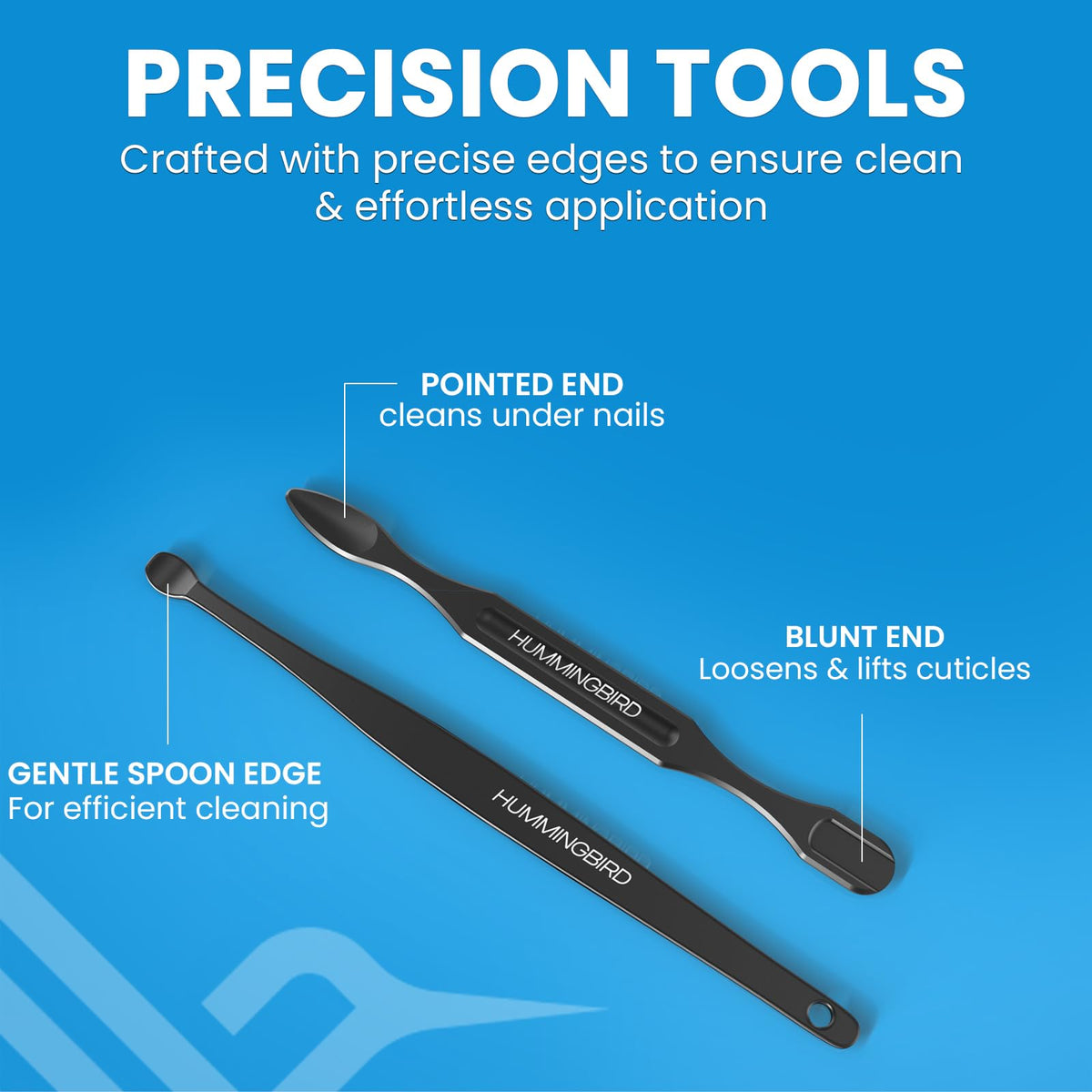 Clippers et ciseaux à cuticules en acier inoxydable
