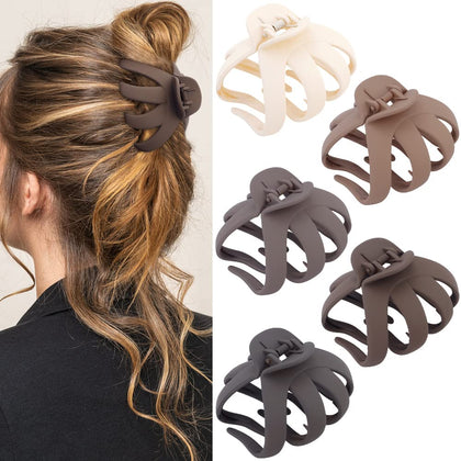 Clips à cheveux Atoden octopus 5 pièces en différentes couleurs
