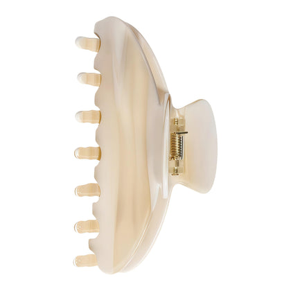 Clips à cheveux crème OideGuiing vue de face