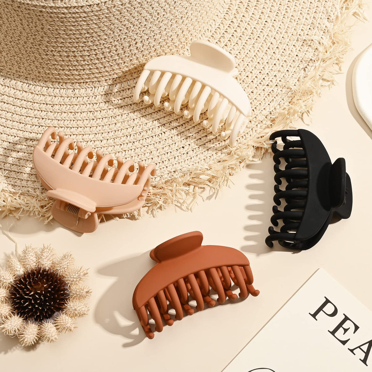 Clips à cheveux DEEKA en résine durable