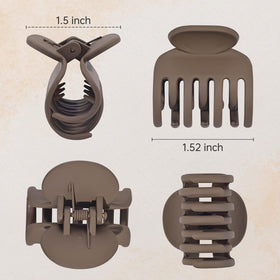 Clips à cheveux DEEKA en utilisation sur cheveux