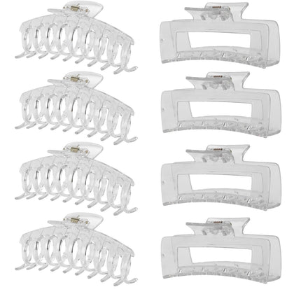 Clips à cheveux LuSeren 8 pièces dans une boîte cadeau