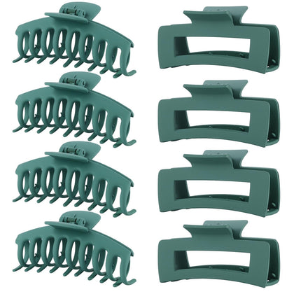 Clips à cheveux LuSeren couleur verte vue de face