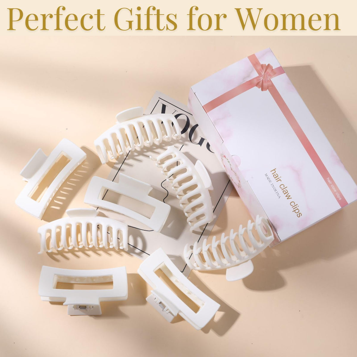 Clips à cheveux LuSeren sur cheveux lisses