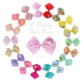 Clips à cheveux LUV HER avec motifs Squishmallows en couleurs variées
