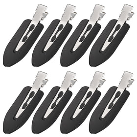 Clips à cheveux MADHOLLY noirs, vue de face