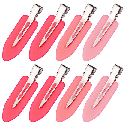 Clips à cheveux MADHOLLY rose dégradé vue de face