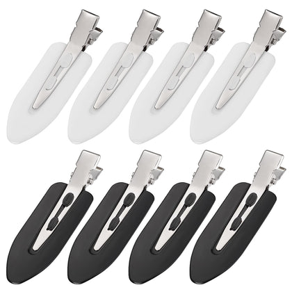 Clips à cheveux MADHOLLY sans pli en noir et blanc