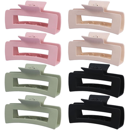 Clips à cheveux Mandydov grande taille couleur blanche