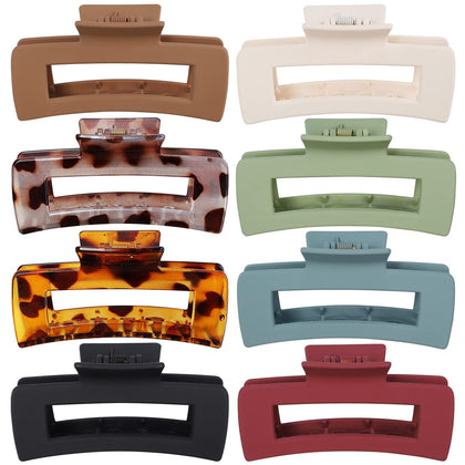 Clips à cheveux Mandydov modèle léopard khaki vue avant