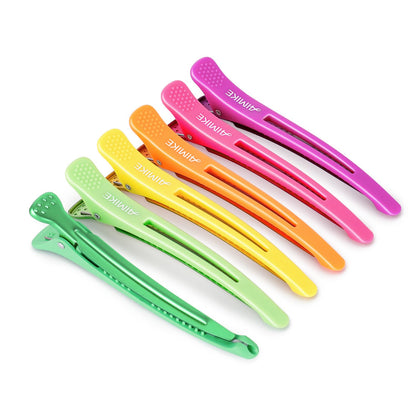 Clips à cheveux néon AIMIKE, vue de face