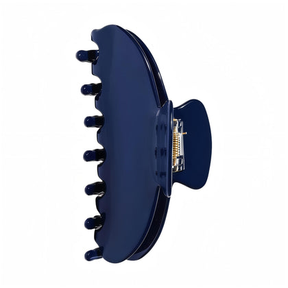 Clips à cheveux OideGuiing bleu foncé vue de face avec un design élégant