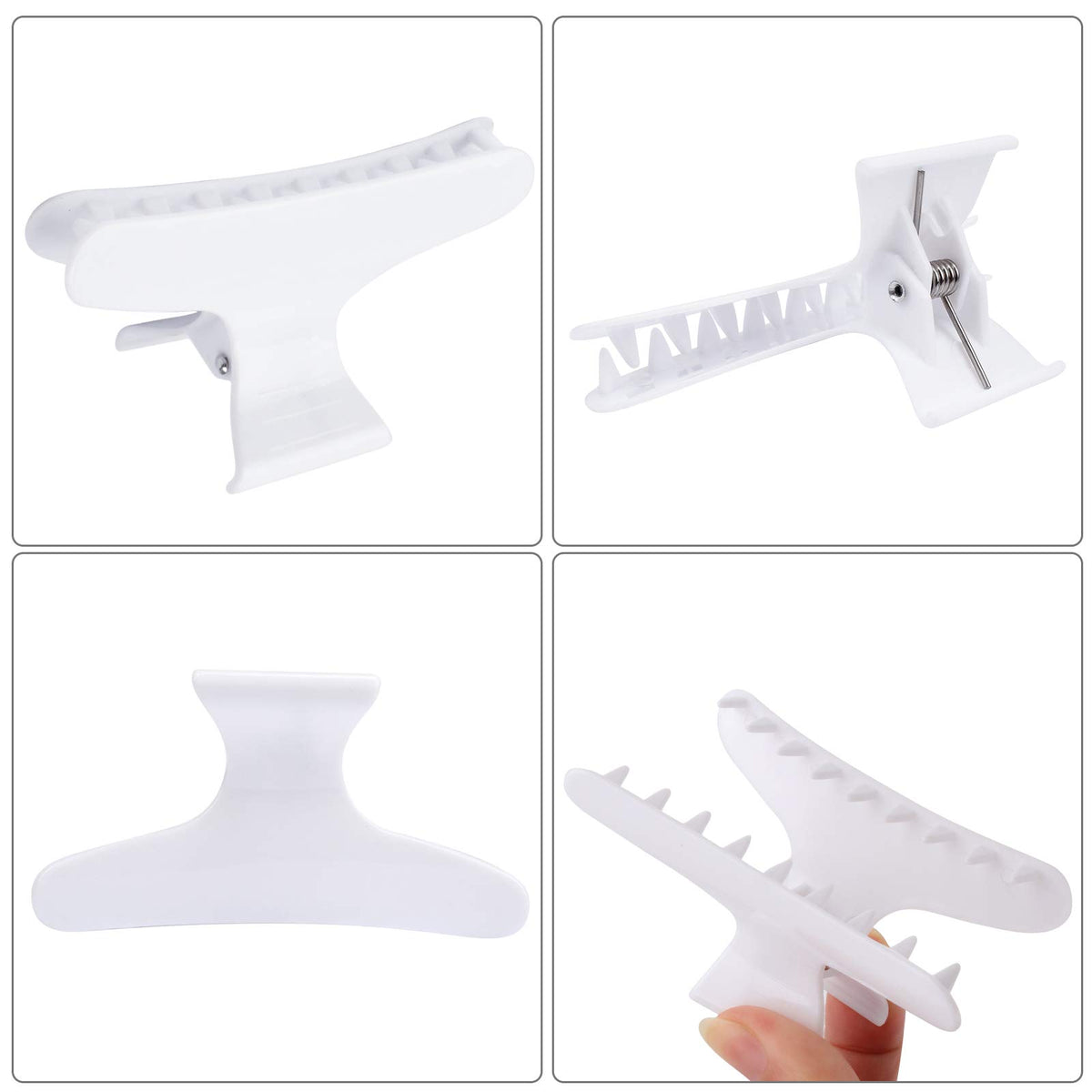 Clips à cheveux Ondder en gros plan, montrant la texture