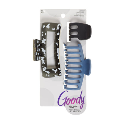 Clips à cheveux rectangulaires GOODY, vue de face