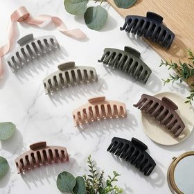 Clips à cheveux TOCESS avec différentes couleurs, présentation