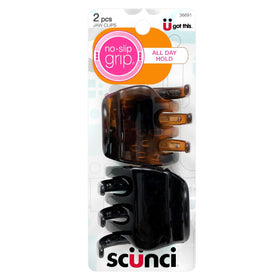 Clips à mâchoire Chunky No-Slip Grip Scunci en vue de face