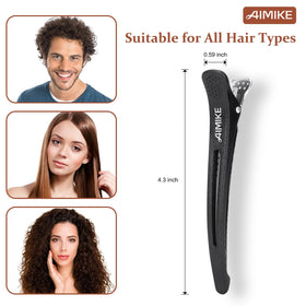 Clips AIMIKE en action dans un salon de coiffure