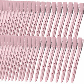 Clips alligator rose Mythos 40 PCS en vue de face