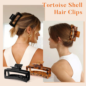 Clips Auseibeely XL 5 pouces utilisés pour un coiffage élégant