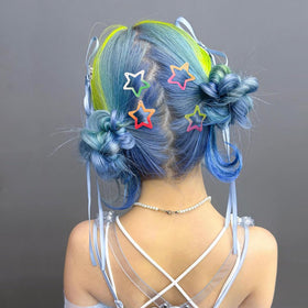 Clips cheveux étoiles SAOROPEB de différentes couleurs