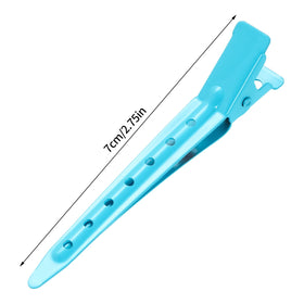 Clips en métal Bantoye 2,75 pouces bleu en emballage