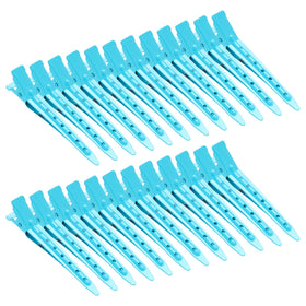 Clips en métal Bantoye 2,75 pouces bleu vue de face